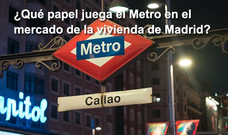¿Qué papel juega el Metro en el mercado de la vivienda de Madrid?