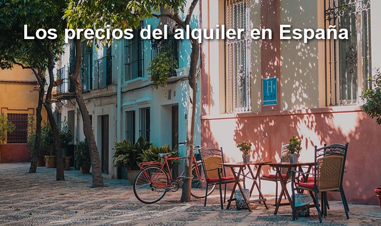 Los precios del alquiler en España