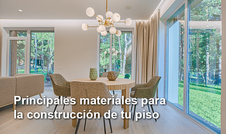 Principales materiales para la construcción de tu piso